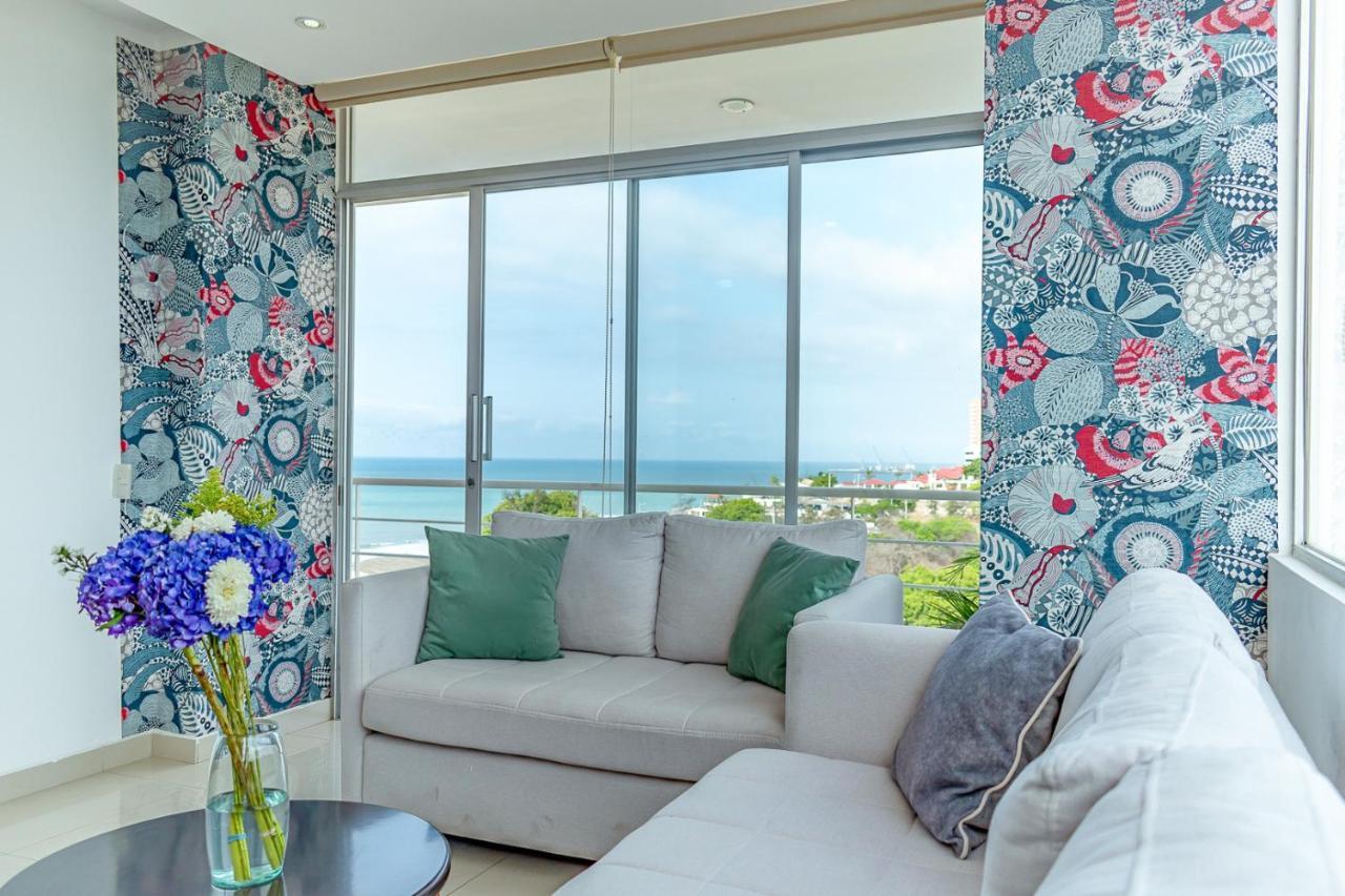 A7 Acqualina Ocean View&Pool 2 Dormitorios 1 Bano Capacidad 7 Personas Barrio Umina Manta Eksteriør bilde