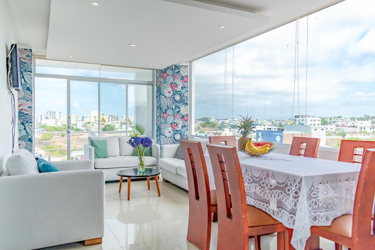 A7 Acqualina Ocean View&Pool 2 Dormitorios 1 Bano Capacidad 7 Personas Barrio Umina Manta Eksteriør bilde