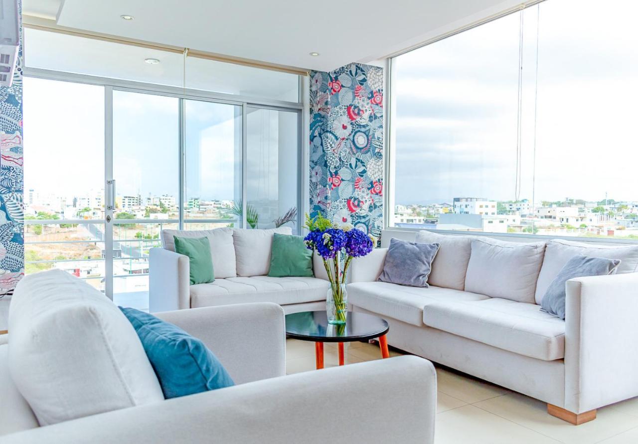 A7 Acqualina Ocean View&Pool 2 Dormitorios 1 Bano Capacidad 7 Personas Barrio Umina Manta Eksteriør bilde
